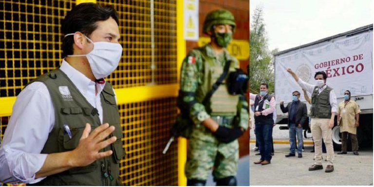 Banderazo millón de mascarillas para IMSS