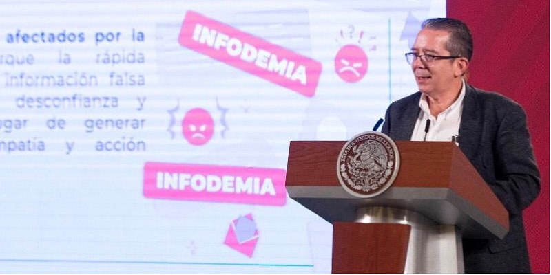 Villamil acusó infodemia en México