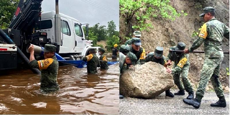 Protección civil atenta a lluvias en sureste