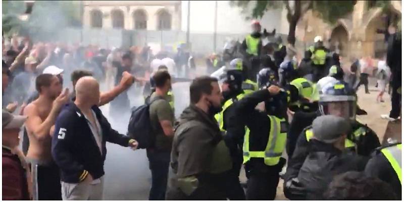 Suspenden movilización antirracista en Londres