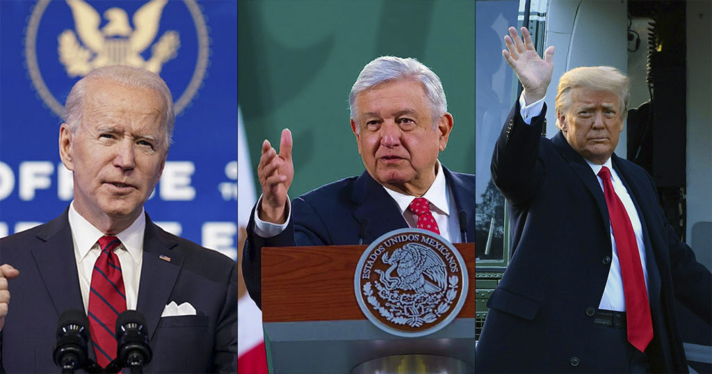 AMLO desea a Biden que "todo salga muy bien" hoy; destaca logros con Trump