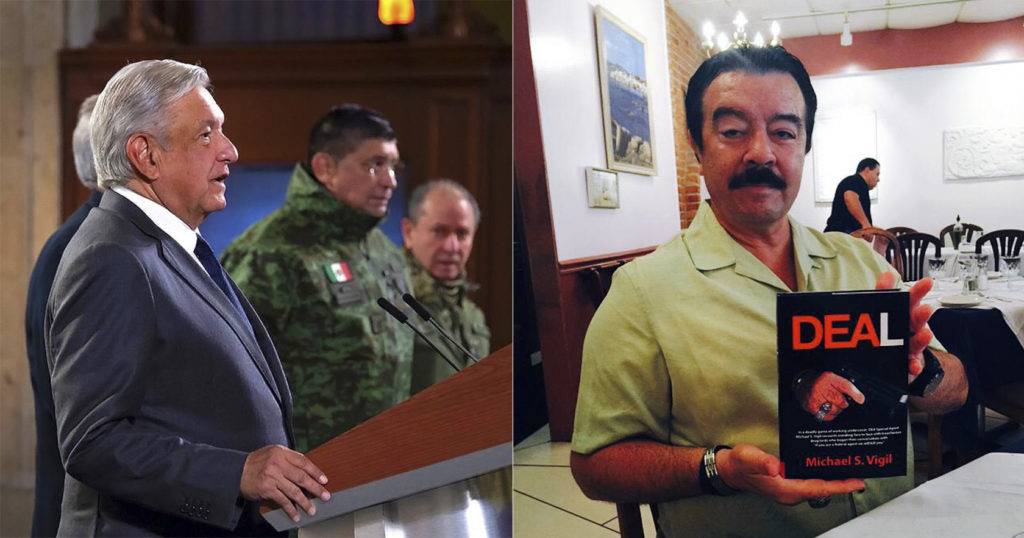 AMLO sugiere a DEA investigación interna para saber quién fabricó expediente de cienfuegos