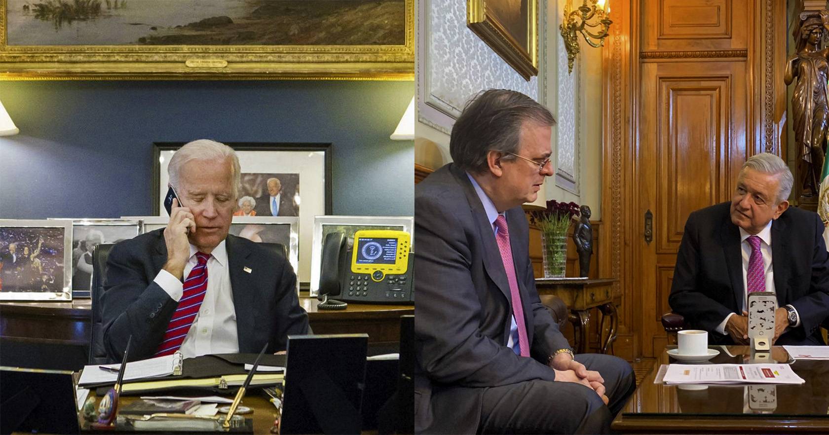 AMLO y Biden sostendrán conversación telefónica este viernes, anuncia Ebrard