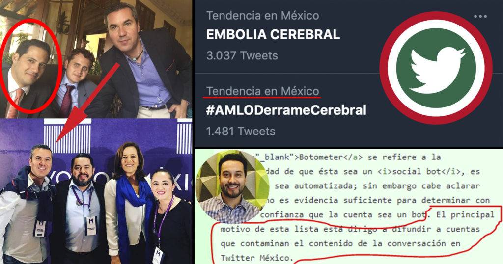 Hallan incongruencias en entrevistas del director de PP de Twitter México