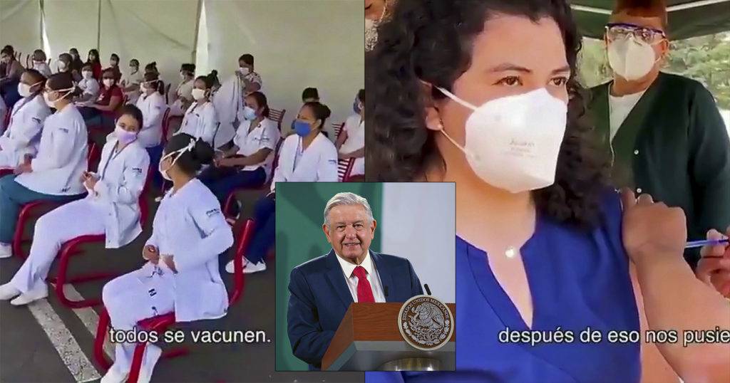 Inicia vacunación covid-19 para personal de hospitales privados, anuncia AMLO