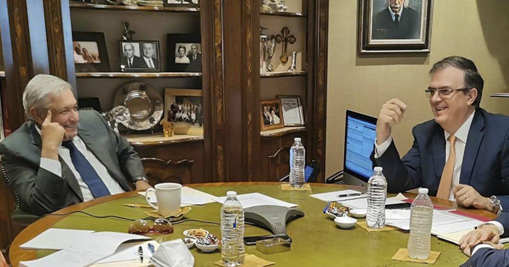 Marcelo Ebrard también da negativo en la prueba PCR de Covid-19