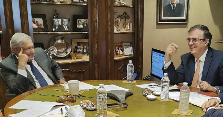 Marcelo Ebrard también da negativo en la prueba PCR de Covid-19