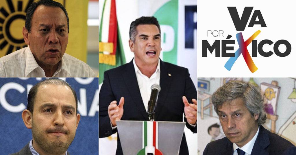 PRI, PAN y PRD, aglutinados por Claudio X González en Va X México