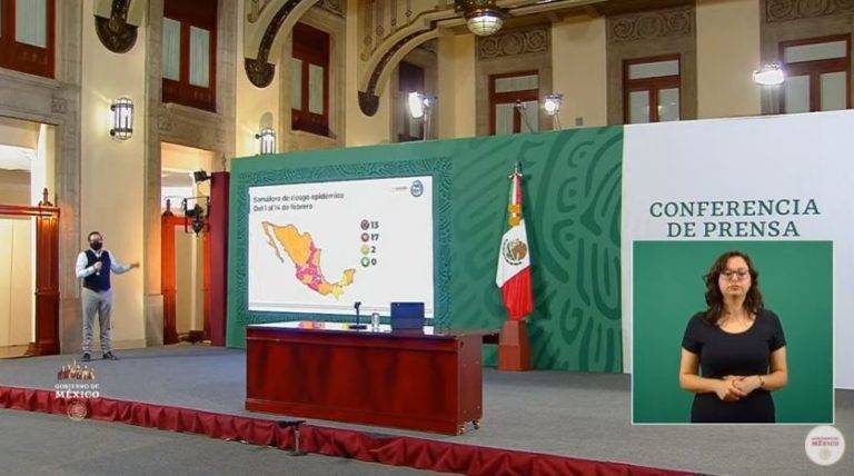 Campeche regresa a semáforo amarillo; hay 13 estados en rojo por Covid-19