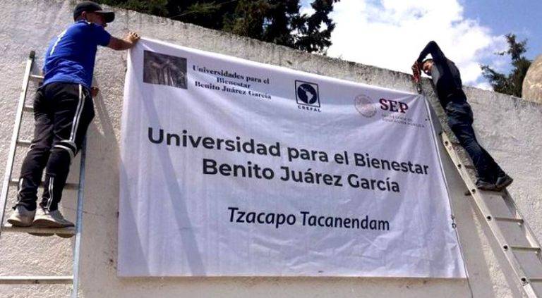 Ya están listos 85 planteles de Universidades del Bienestar