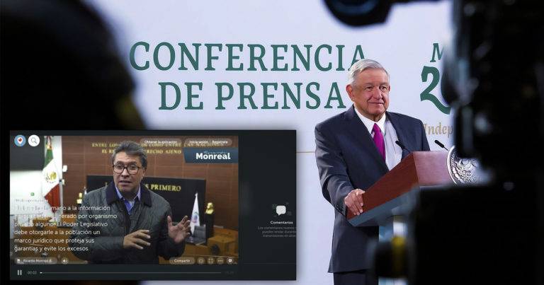 A favor de no regular redes sociales y contra la censura se declara AMLO
