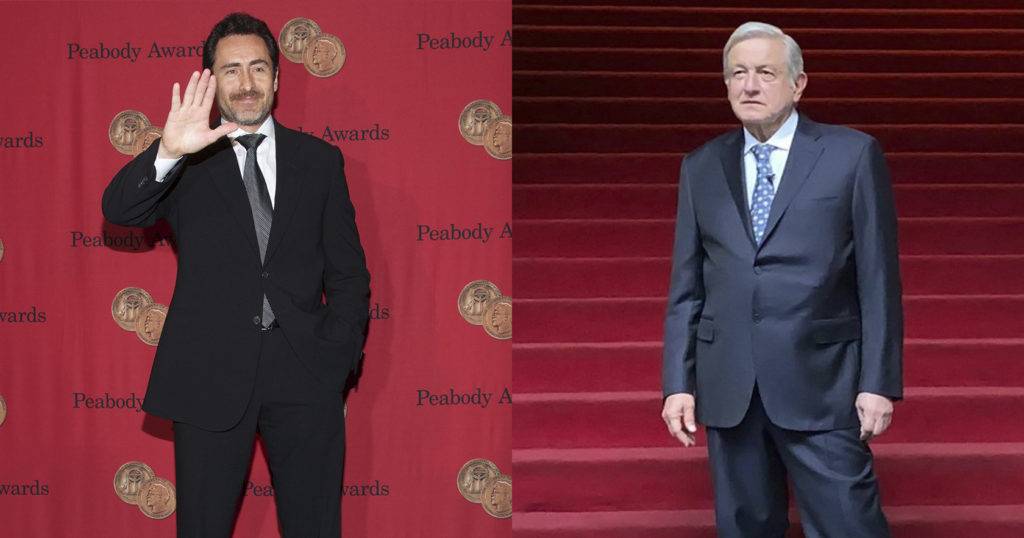 Demian Bichir celebra recuperación de AMLO; mexicanos lo esperan