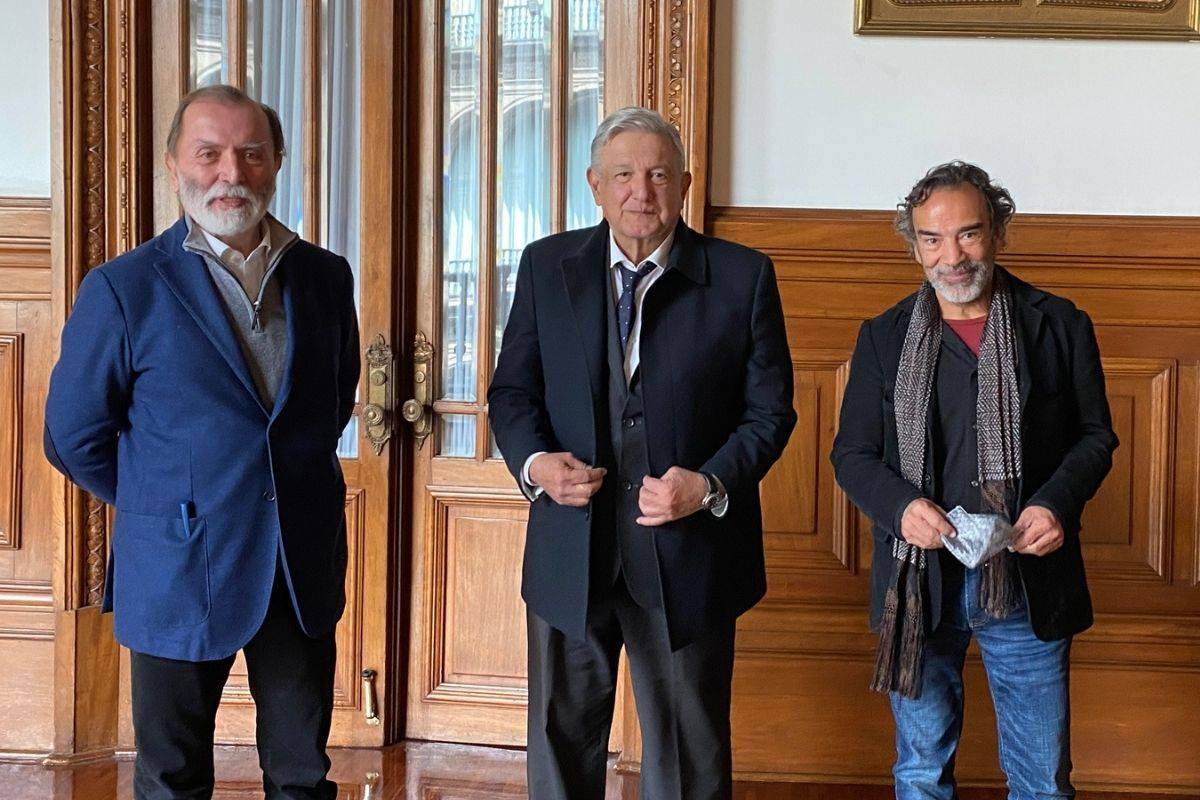 Damián Alcázar y Epigmenio Ibarra son auténticos defensores de la 4T: AMLO