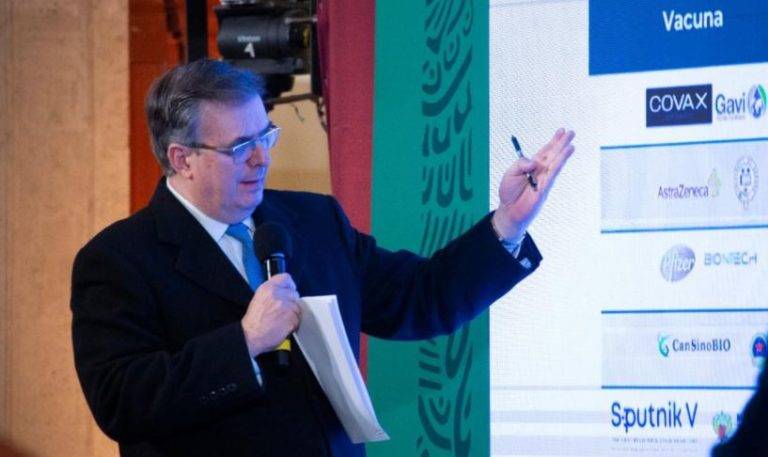 México tiene garantizadas las vacunas para todos: Ebrard