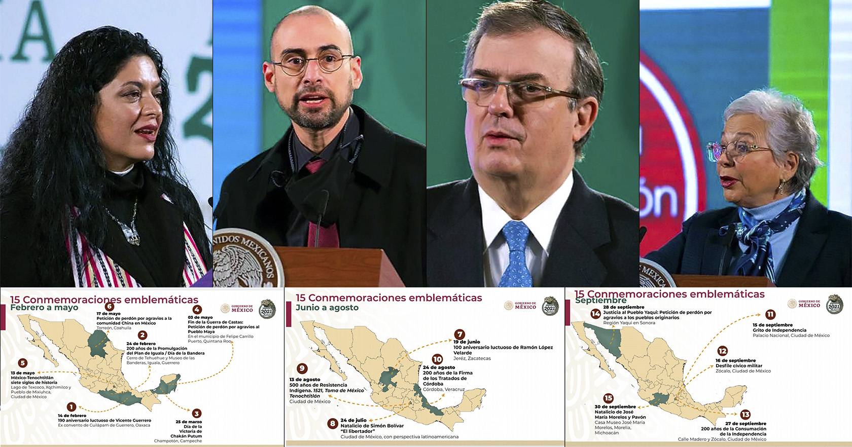 Estos serán los 15 eventos de la Independencia y la Grandeza de México