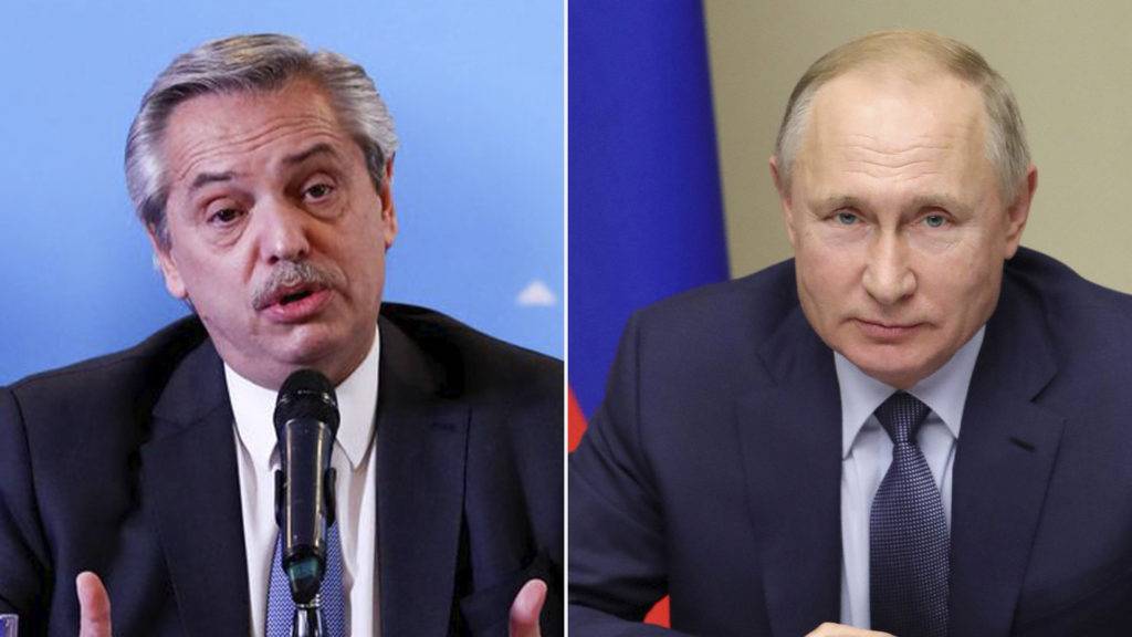 Alberto Fernández y Vladimir Putin sostendrán encuentro