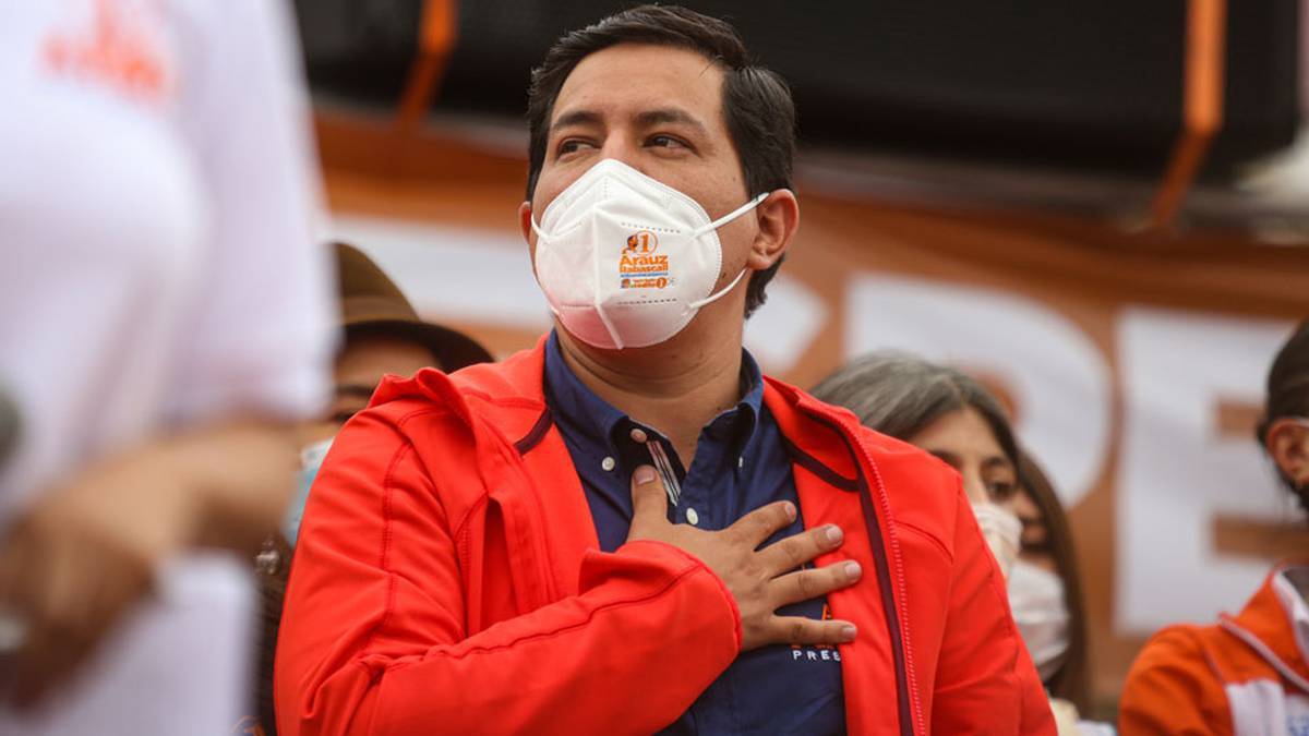 Arauz se dice ganador de la elección presidencial en Ecuador
