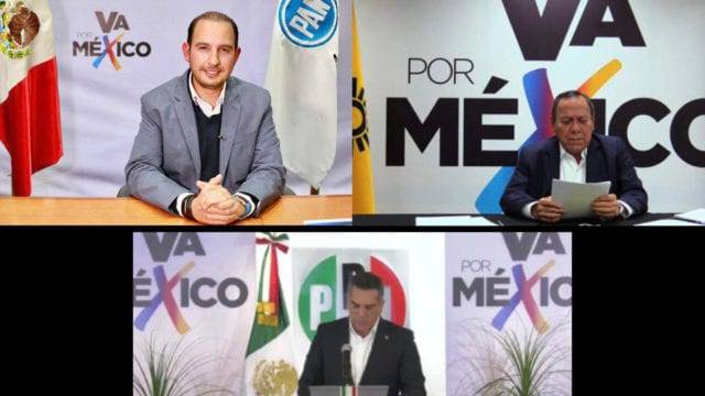 “Va por México” se olvida de los ciudadanos; diputaciones para los mismos de siempre
