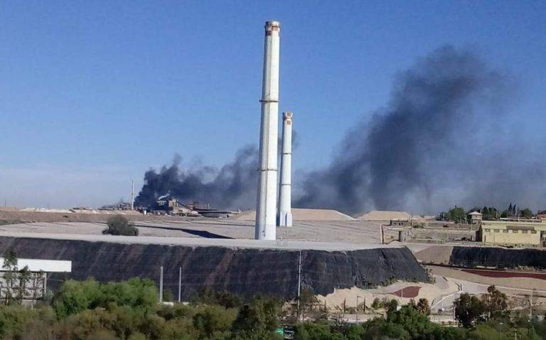Explota planta de zinc en San Luis Potosí