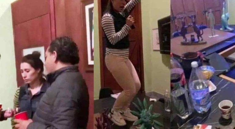 Funcionario de Hidalgo hace fiesta en su oficina; piden su destitución