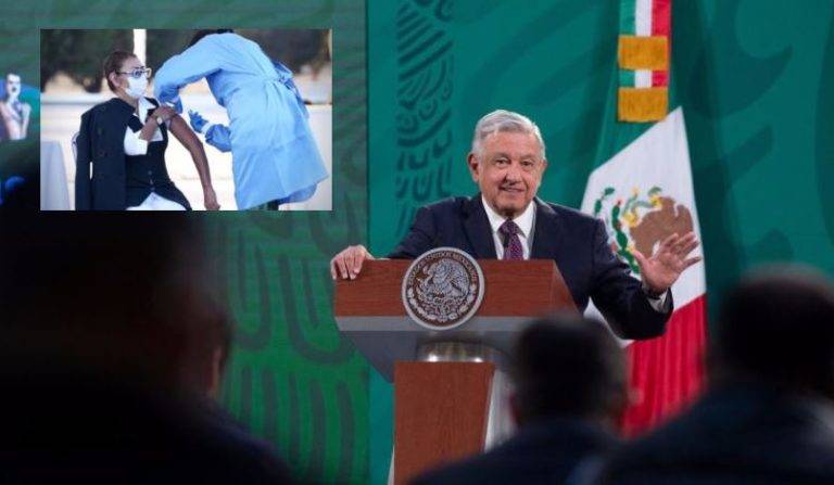 75% del personal médico ya recibió la segunda dosis de la vacuna: AMLO