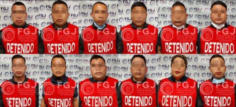 Vinculan a proceso a 12 policías de Tamaulipas por masacre en Camargo