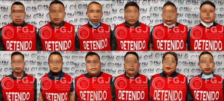 Vinculan a proceso a 12 policías de Tamaulipas por masacre en Camargo 
