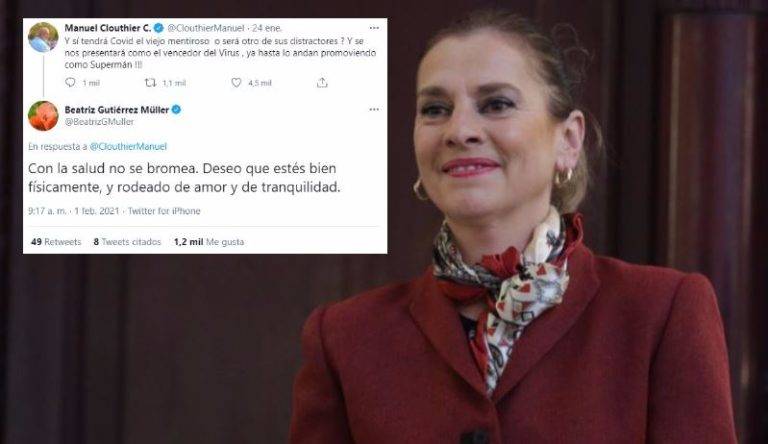 Con guante blanco, respuesta de Gutiérrez Müller a Manuel Clouthier