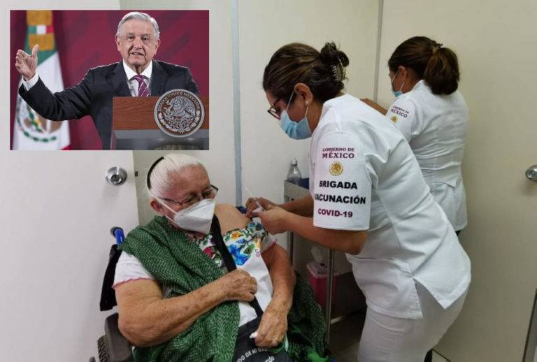 Llegó la vacuna a adultos mayores; todo va según lo planeado