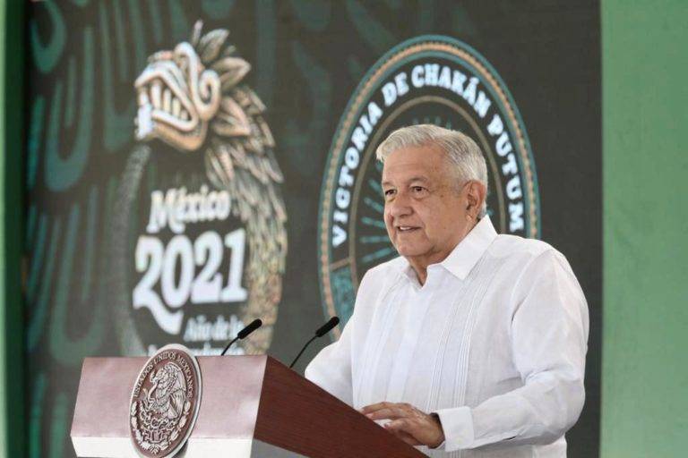 Espero que el INE actúe con rectitud e integridad: AMLO