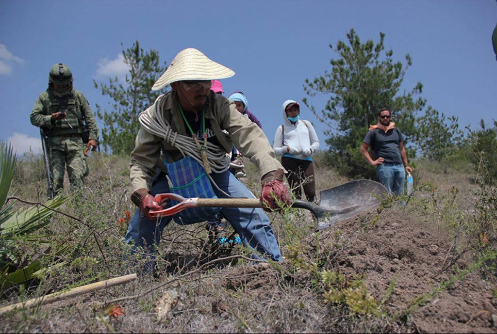 Colectivo encontró 13 fosas clandestinas con restos humanos en Guerrero