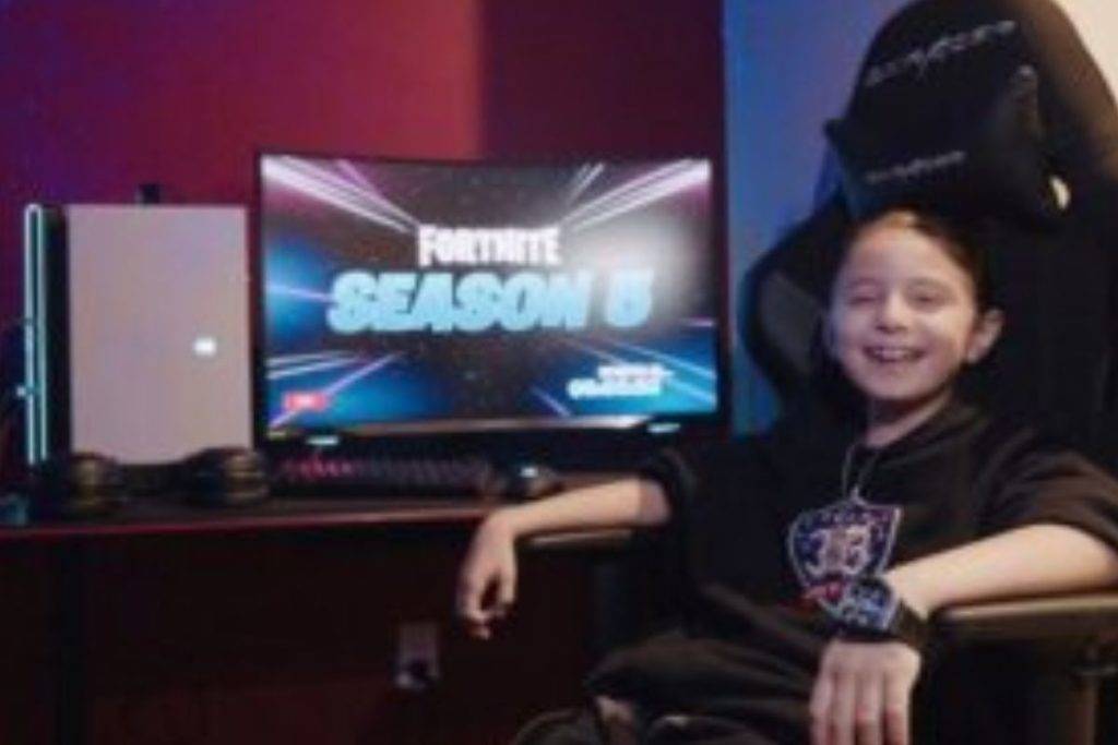 El jugador profesional más joven de Fornite tiene 8 años y es pianista