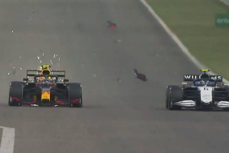 Vídeo: Checo Pérez tiene primer accidente con Red Bull
