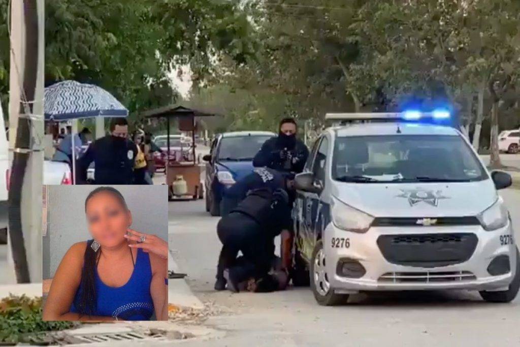 Victoria Salazar falleció por fractura de columna tras sometimiento de policías en Tulum