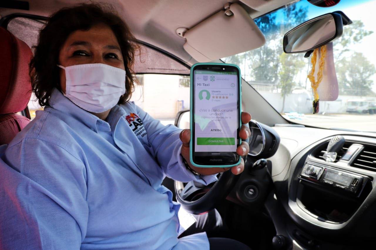 CDMX impulsa la app Mi Taxi; cuenta con botón de pánico