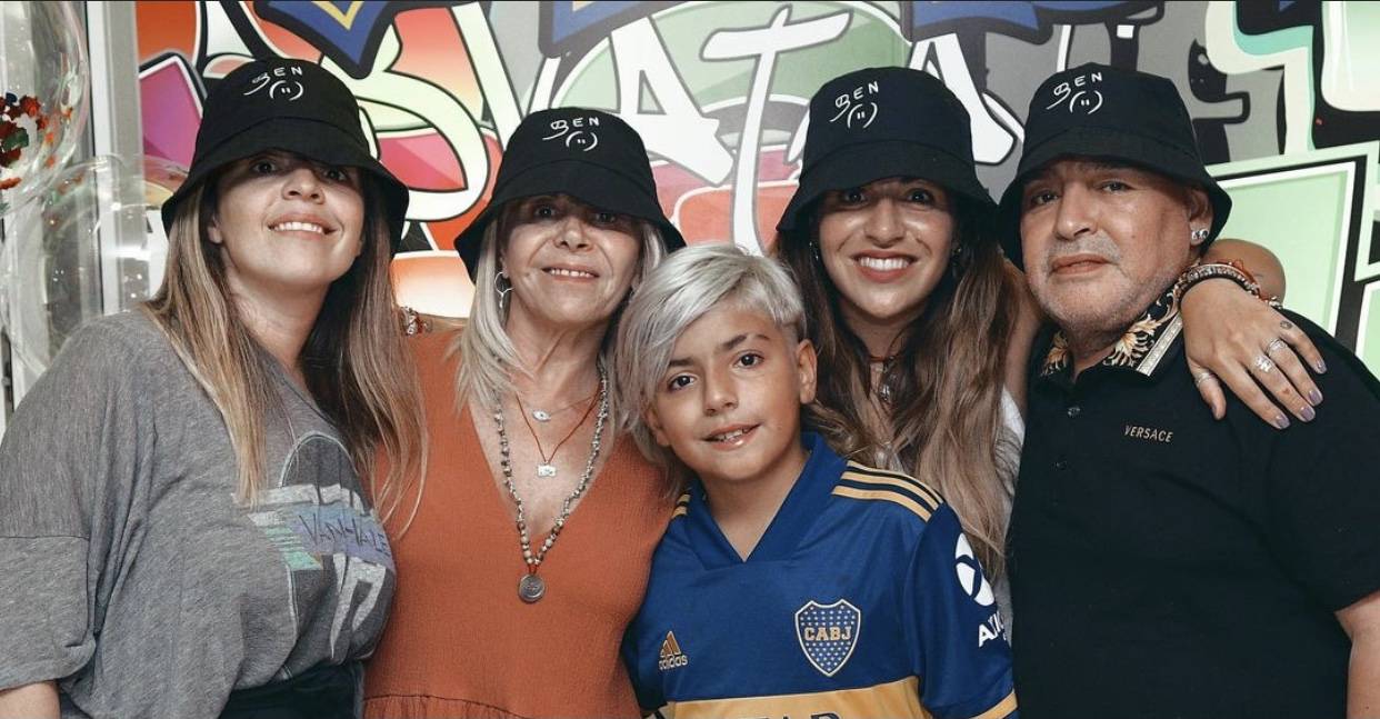 Fortuna de Maradona se repartirá entre sus cinco hijos