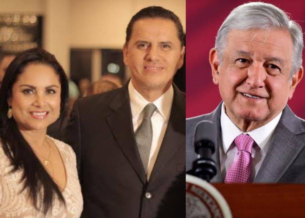 La esposa de Roberto Sandoval acuso al actual gobernador de Nayarit de fabricar pruebas en contra de su esposo, por lo que teme por su vida.