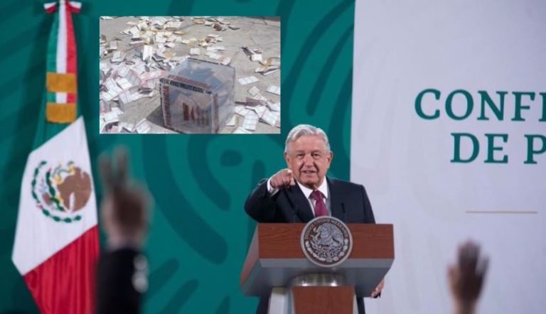 Castigo al mapache electoral, exige AMLO