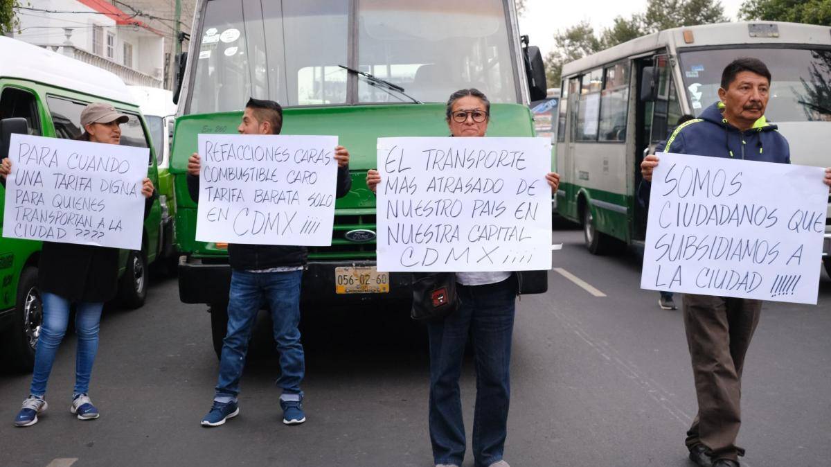 No habrá aumentos en el transporte de la CdMx, pese a manifestaciones: Semovi