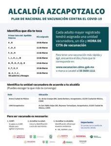 ¡Buena noticia! llegan las vacunas a Azcapotzalco y Miguel Hidalgo