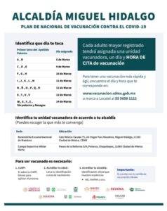 ¡Buena noticia! llegan las vacunas a Azcapotzalco y Miguel Hidalgo