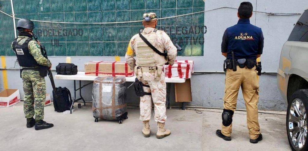 Decomisan 3.9 mdp en Aduana de Tijuana