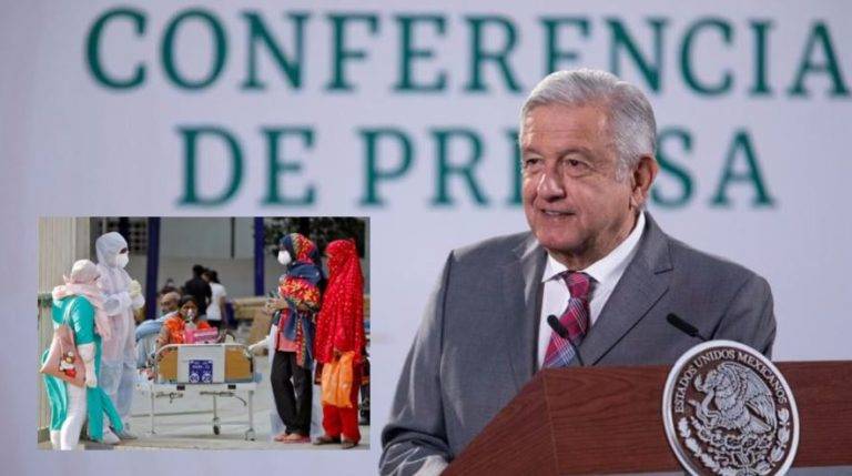Mostramos nuestra solidaridad a la India por contagios de Covid: AMLO