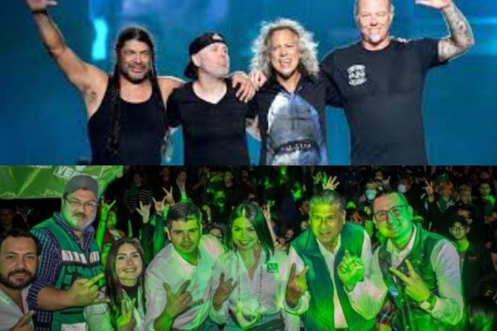 Candidato promete llevar a Metallica a Reynosa si gana las elecciones