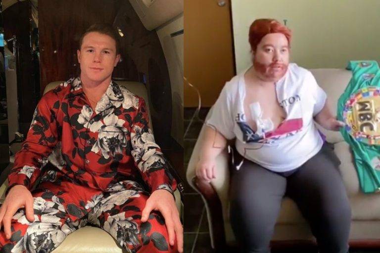 Canelo muestra su lado altruista y responde a mujer que le pidió ayuda
