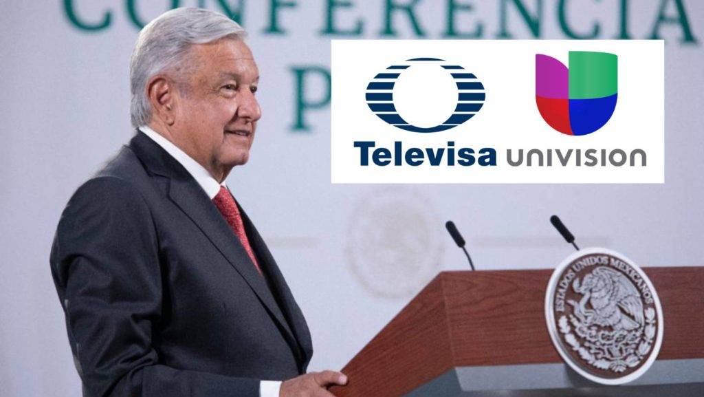 AMLO ve con buenos ojos fusión Televisa-Univision