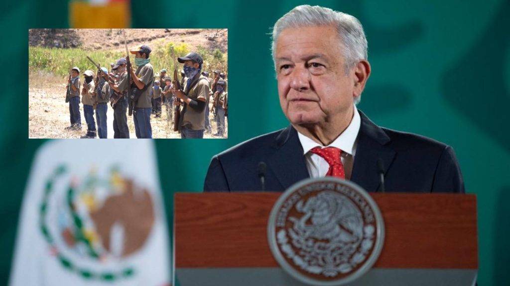 ¡Con los niños no! Nada justifica utilizarlos en autodefensas: AMLO