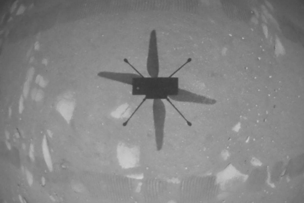 NASA logra aterrizaje exitoso en Marte co el helicóptero Ingenuity