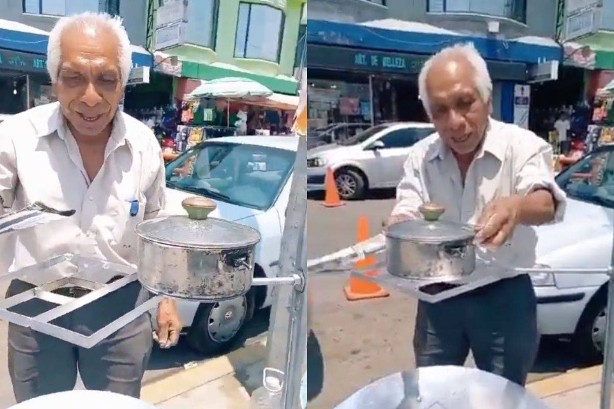 Hombre de 71 años inventa estufa solar para cuidar el medio ambiente