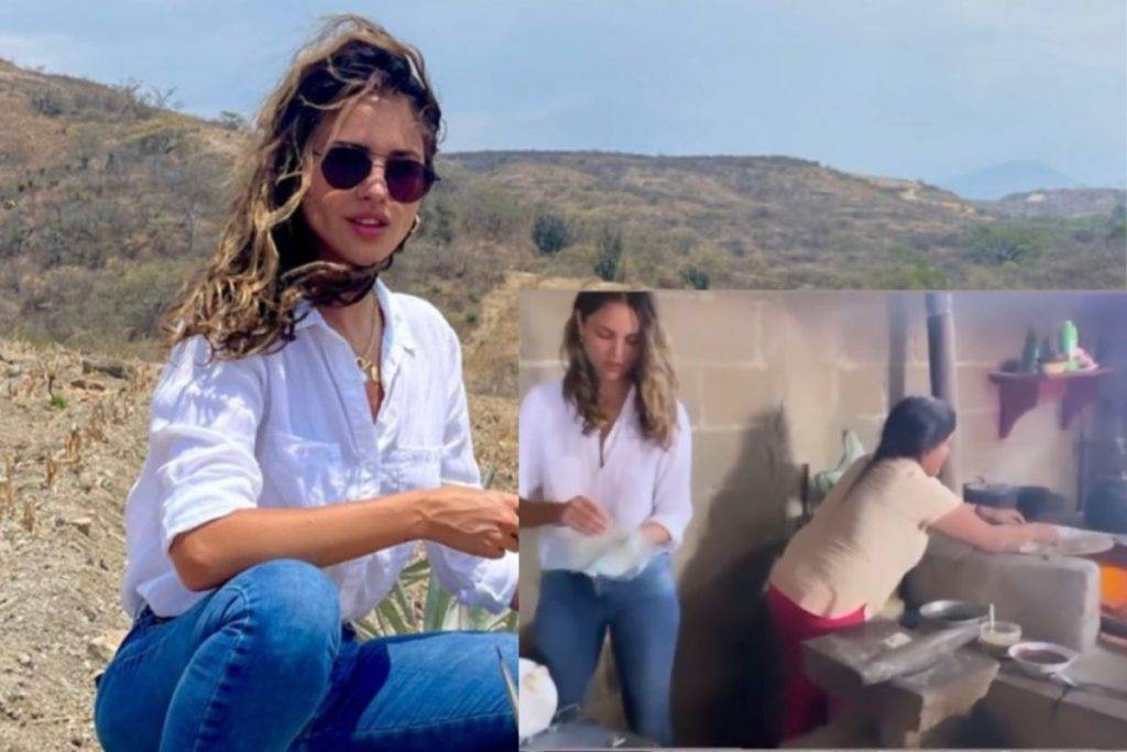 Eiza González salió buena para hacer tortillas